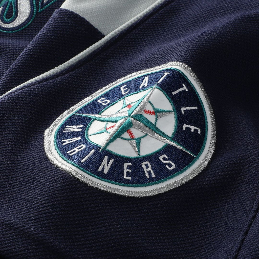 Men's Seattle Mariners Ichiro Suzuki Navy Cooperstown Collection Batting Practice MLB Baseball Jersey - view 5