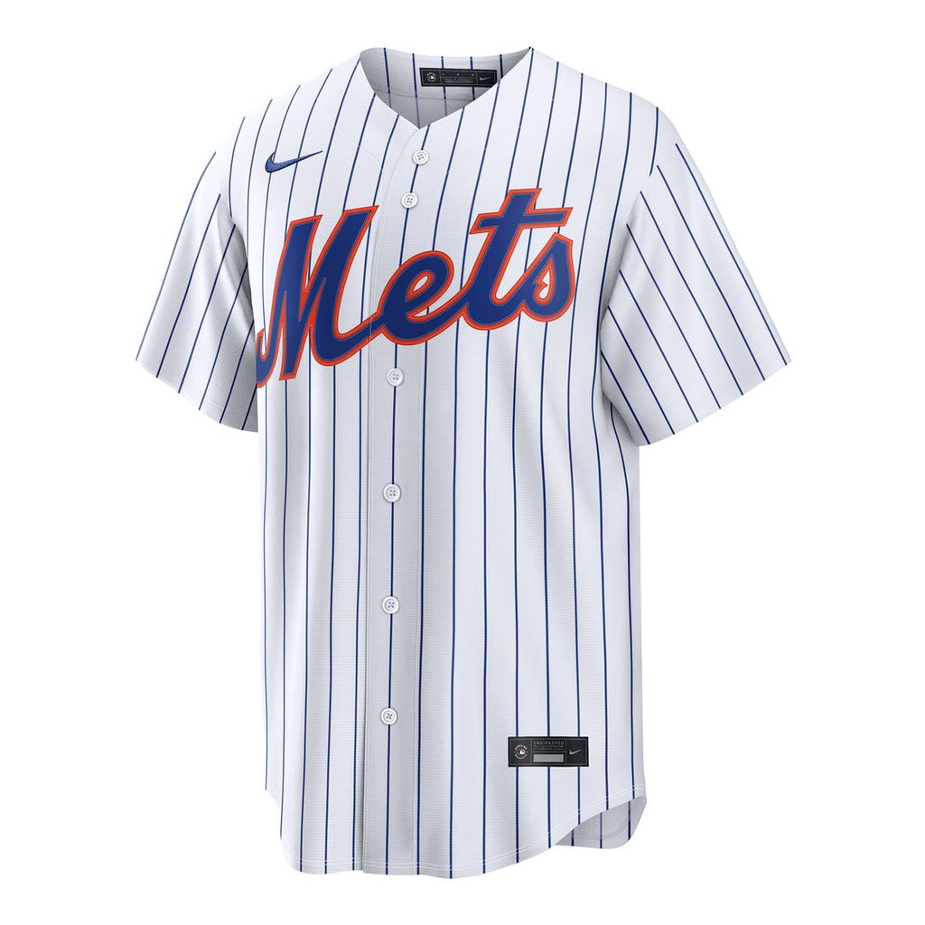 Men's New York Mets Ronny Mauricio White Home Replica MLB Baseball Jersey - view 2