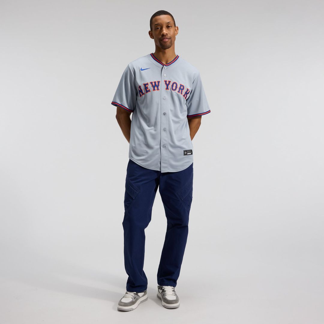 Men's New York Mets Juan Soto Gray Road Replica MLB Baseball Jersey - view 5