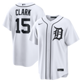 Men's Detroit Tigers Max Clark White Home Replica MLB Baseball Jersey - view 1