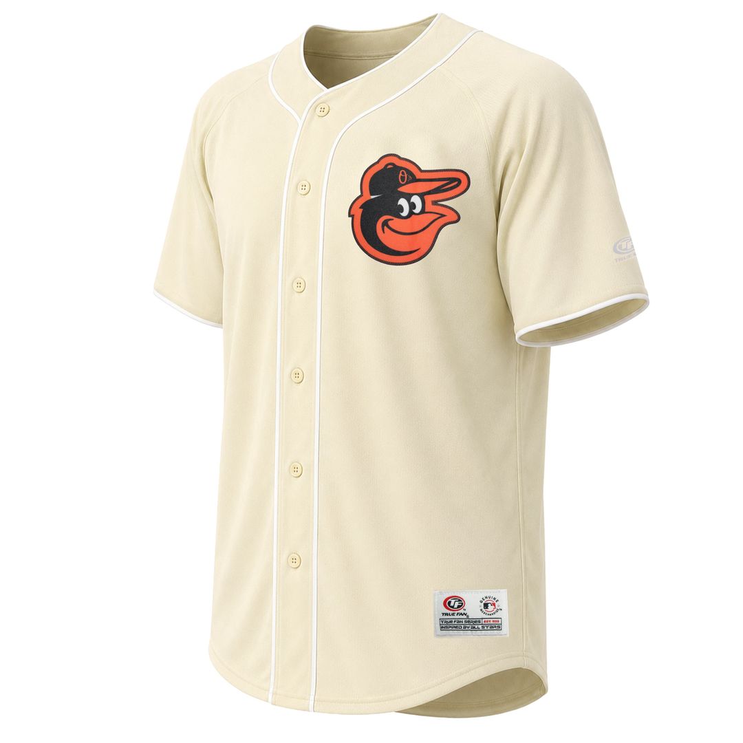 Men's Baltimore Orioles Cream Fashion MLB Baseball Jersey - view 2
