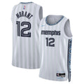 Unisex Ja Morant Memphis Grizzlies 2025/26 City Edition Swingman NBA Basketball Jersey - Gray - view 1