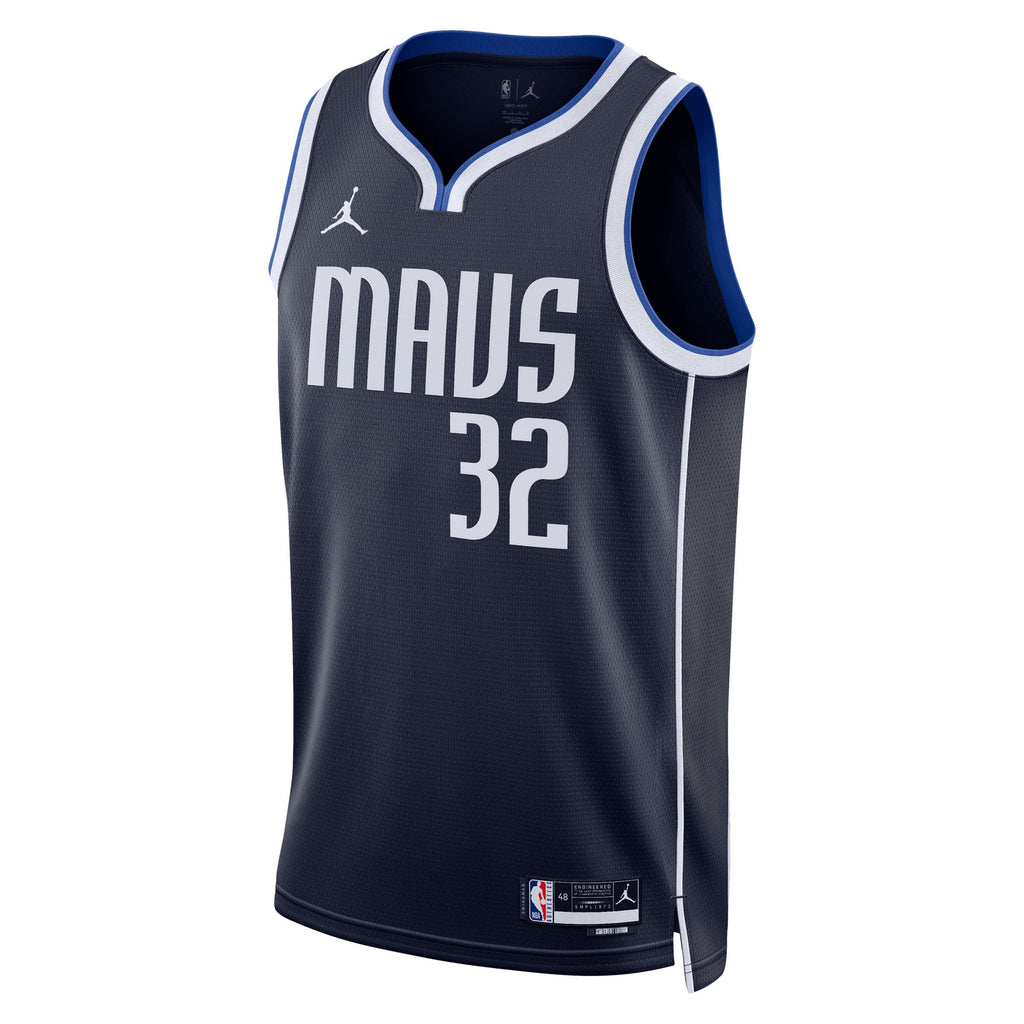Unisex Cooper Flagg Dallas Mavericks Statement Edition Swingman Jersey NBA 2025 First Round Draft Pick - Navy - view 3