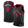 Unisex RJ Barrett Toronto Raptors Statement Edition Swingman NBA Basketball Jersey - Black - view 1