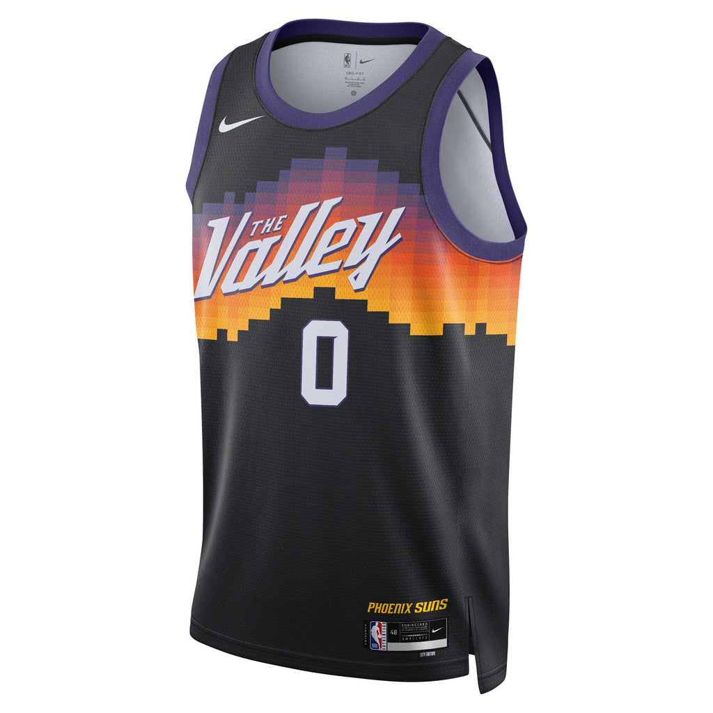 Unisex Ryan Dunn Phoenix Suns 2025/26 City Edition Swingman NBA Basketball Jersey - Black - view 3