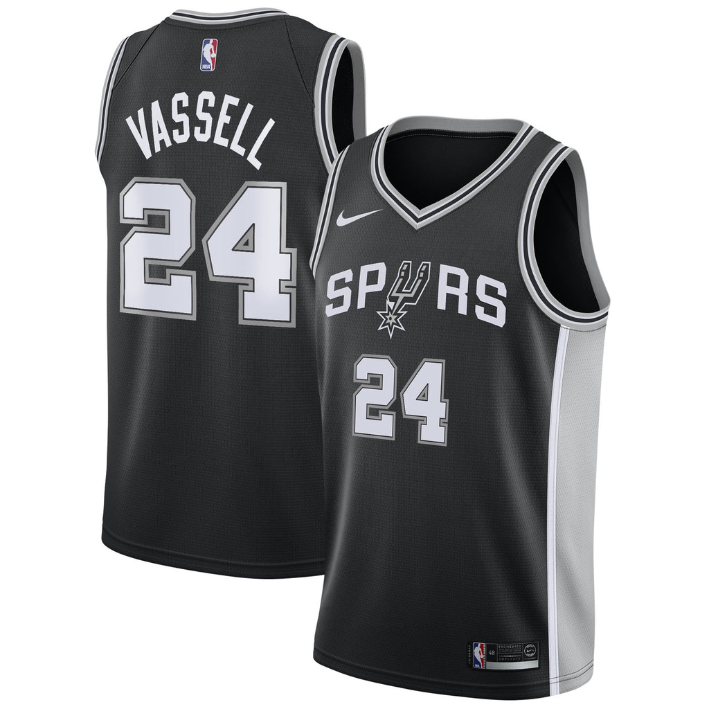 Unisex San Antonio Spurs Icon NBA Basketball Jersey - Devin Vassell - view 2