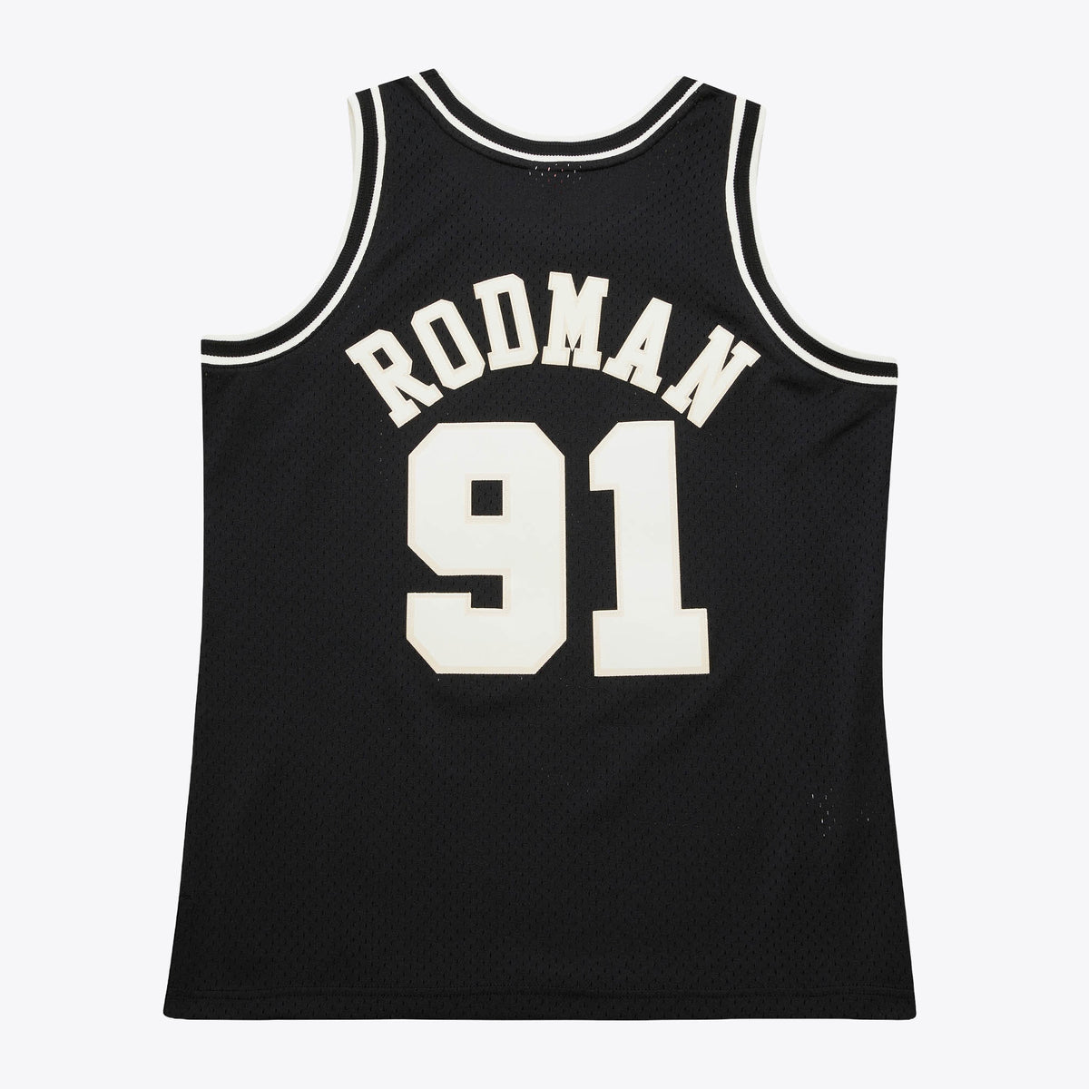 Men's Chicago Bulls Off Court Swingman NBA Basketball Jersey Dennis Rodman 1997 - view 3