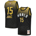Men's Nikola Jokic Black 2016 NBA Rising Stars Challenge Hardwood Classics Swingman Jersey - view 1