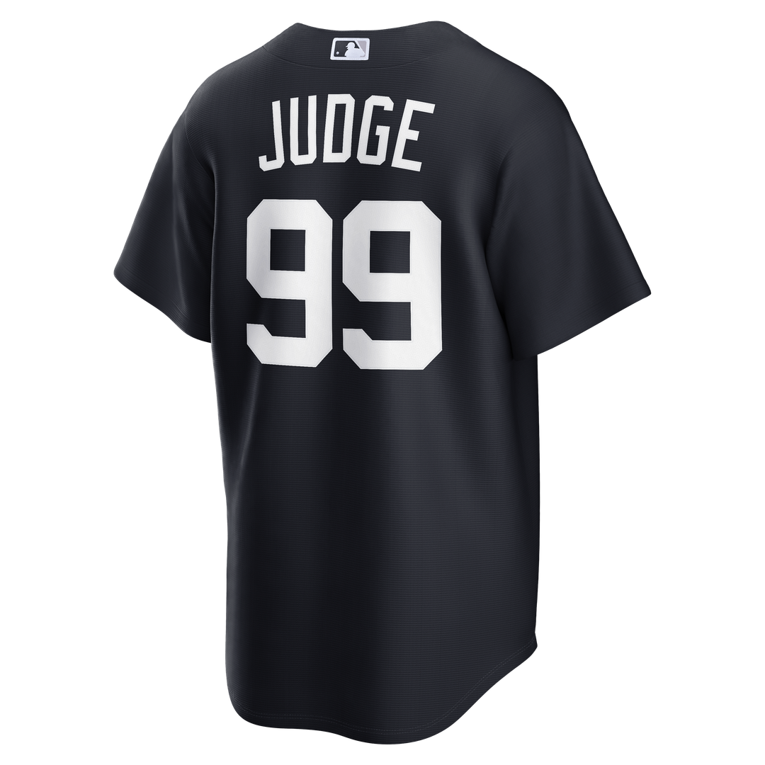 Men's New York Yankees Aaron Judge Navy Alternate Replica MLB Baseball Jersey - view 3