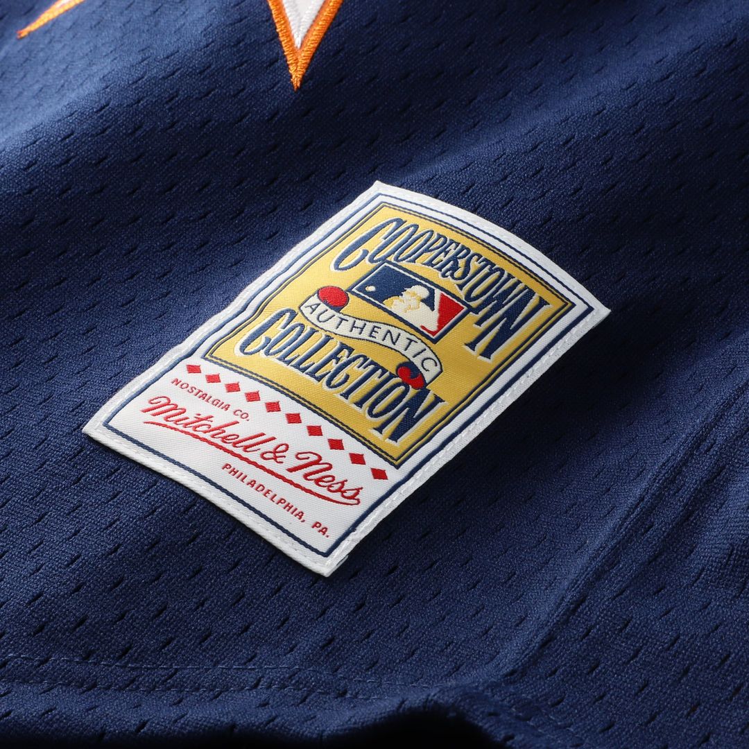 Men's Houston Astros Craig Biggio Navy Batting Practice MLB Baseball Jersey - view 7