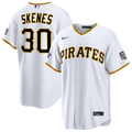 Men's 2026 All-Star Game Men's Pittsburgh Pirates Paul Skenes White Replica MLB Baseball Jersey - view 1