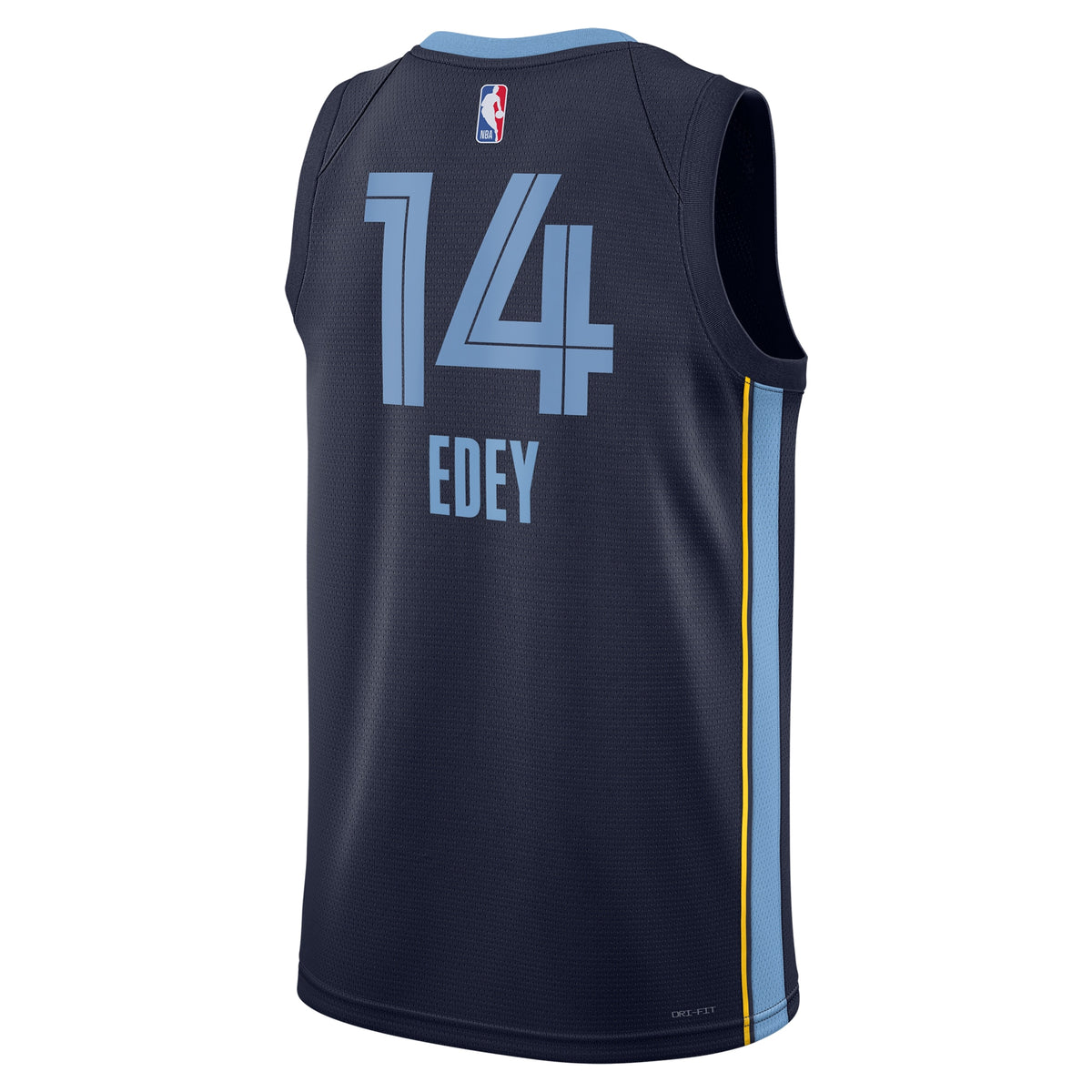 Unisex Zach Edey Memphis Grizzlies Icon Swingman NBA Basketball Jersey - Navy - view 4