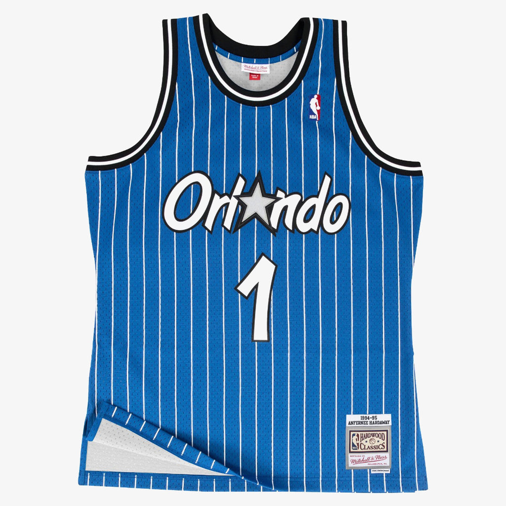 Men's Orlando Magic Swingman NBA Basketball Jersey Road Anfernee Hardaway 1994-95 - view 2