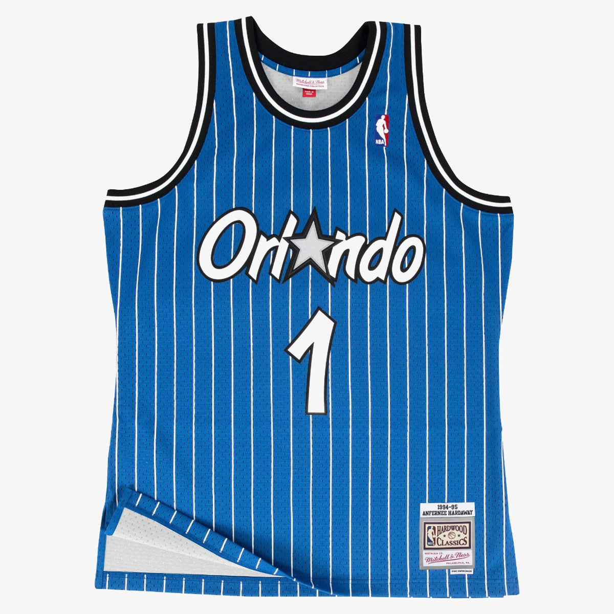 Men's Orlando Magic Swingman NBA Basketball Jersey Road Anfernee Hardaway 1994-95 - view 2