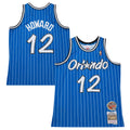 Men's Dwight Howard Blue Orlando Magic 2004/05 Hardwood Classics Hall of Fame Swingman NBA Basketball Jersey - view 1