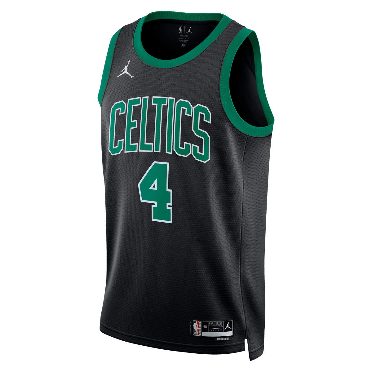 Unisex Mitchell Robinson Boston Celtics Statement Edition Swingman NBA Basketball Jersey - Black - view 3