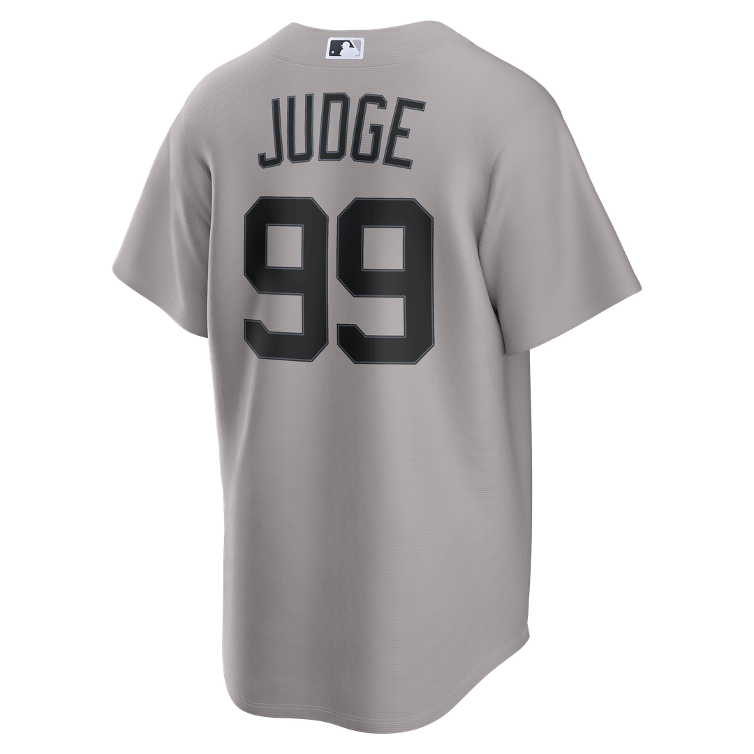 Men's New York Yankees Aaron Judge Gray Road Replica MLB Baseball Jersey - view 6