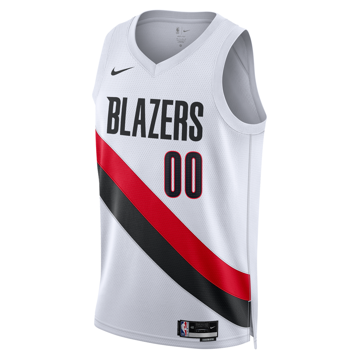 Unisex Scoot Henderson Portland Trail Blazers Replica Association Edition Swingman NBA Basketball Jersey - White - view 3