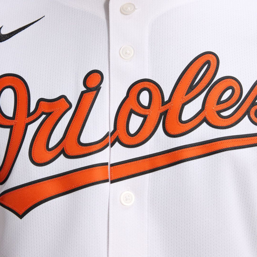 Men's Baltimore Orioles White Home Limited MLB Baseball Jersey - view 24