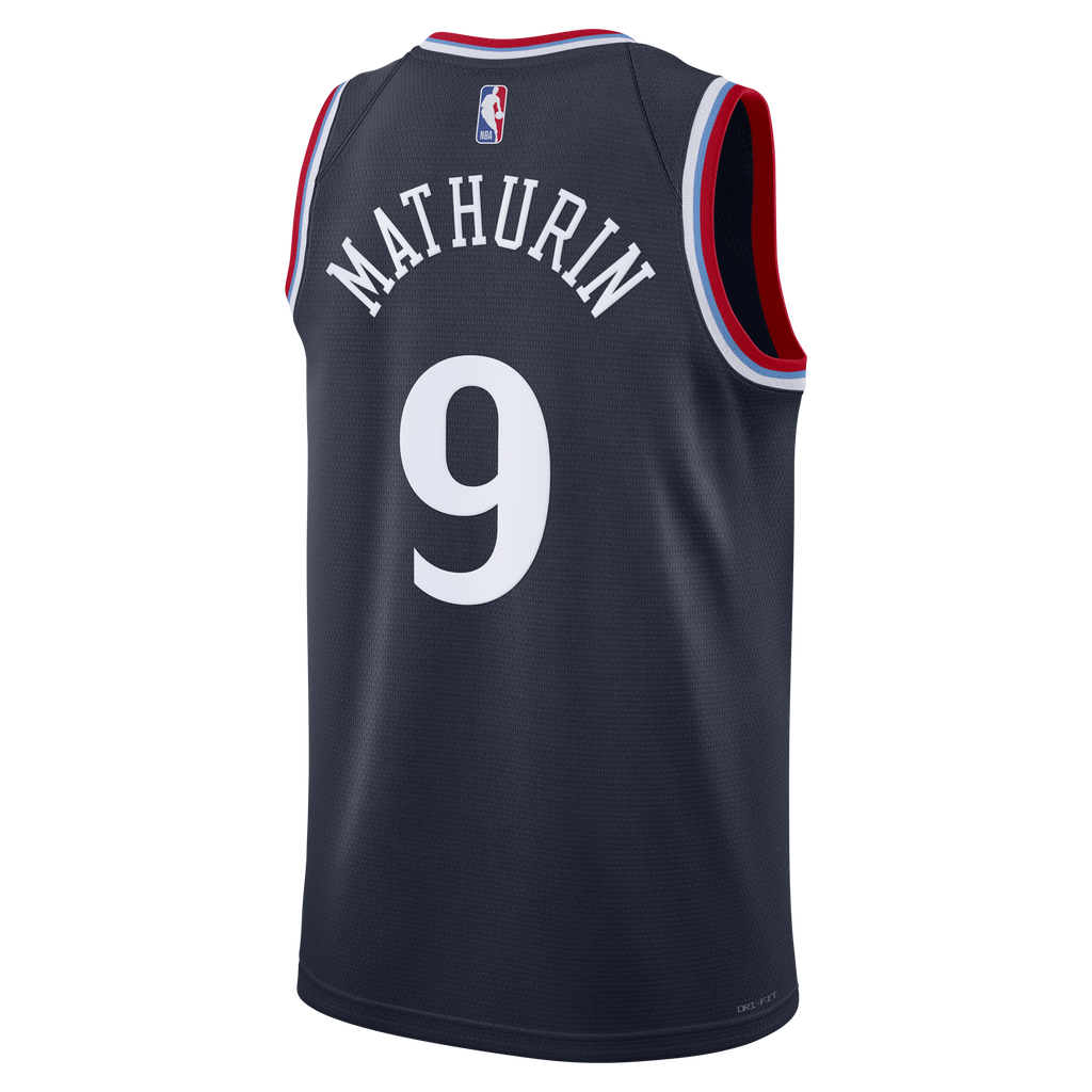 Unisex Bennedict Mathurin Los Angeles Clippers Replica Icon Edition Swingman NBA Basketball Jersey - Navy - view 4