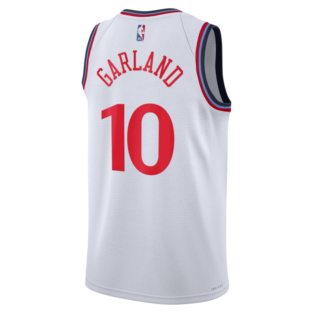 Unisex Darius Garland Los Angeles Clippers Association Edition Swingman NBA Basketball Jersey - White - view 4