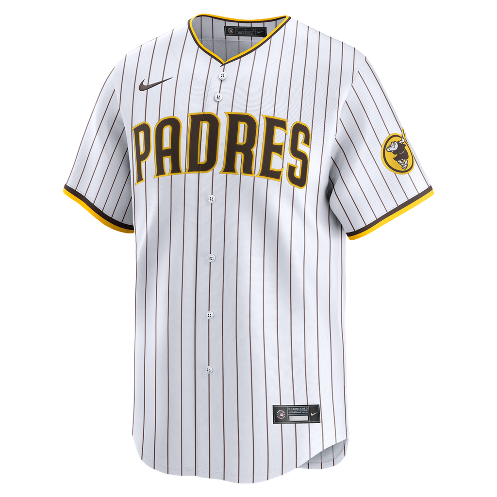 Men's San Diego Padres Fernando Tatis Jr. White Home Limited MLB Baseball Jersey - view 6