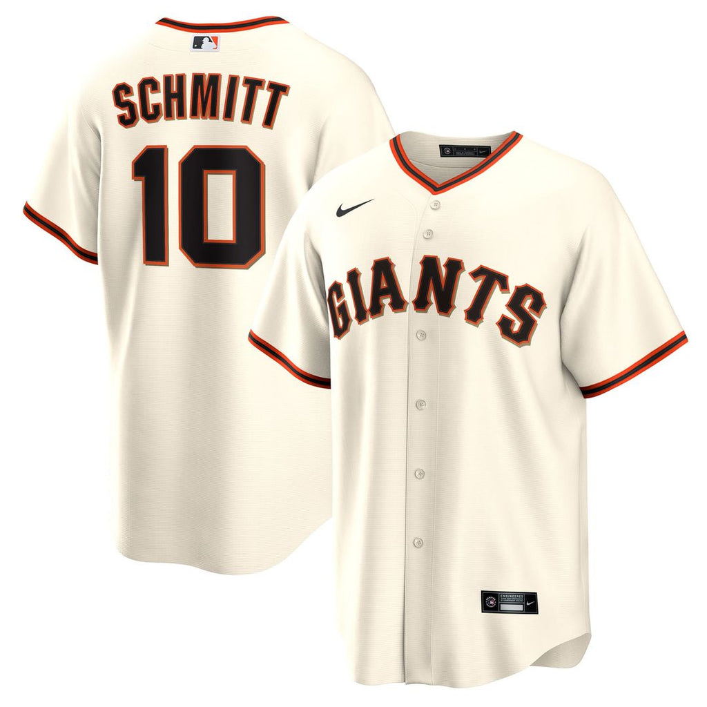 Men's San Francisco Giants Casey Schmitt Cream Home Replica MLB Baseball Jersey - view 1