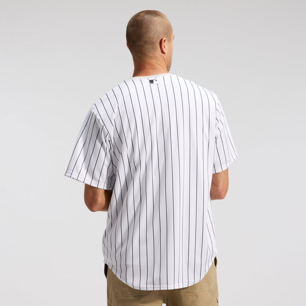 Men's Chicago White Sox Black Alternate Replica MLB Baseball Jersey - view 24