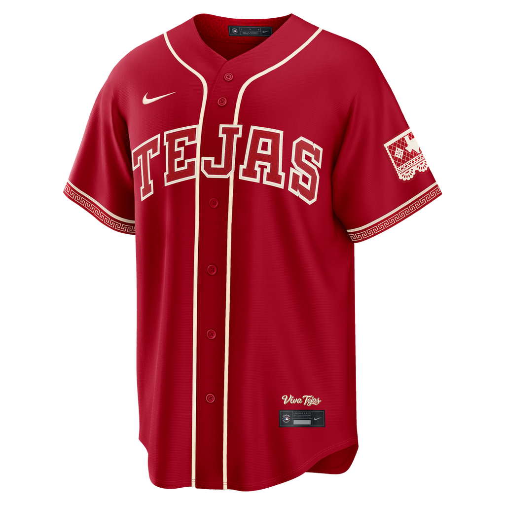 Men's Texas Rangers Red 2026 City Connect Stadium MLB Baseball Jersey - view 3