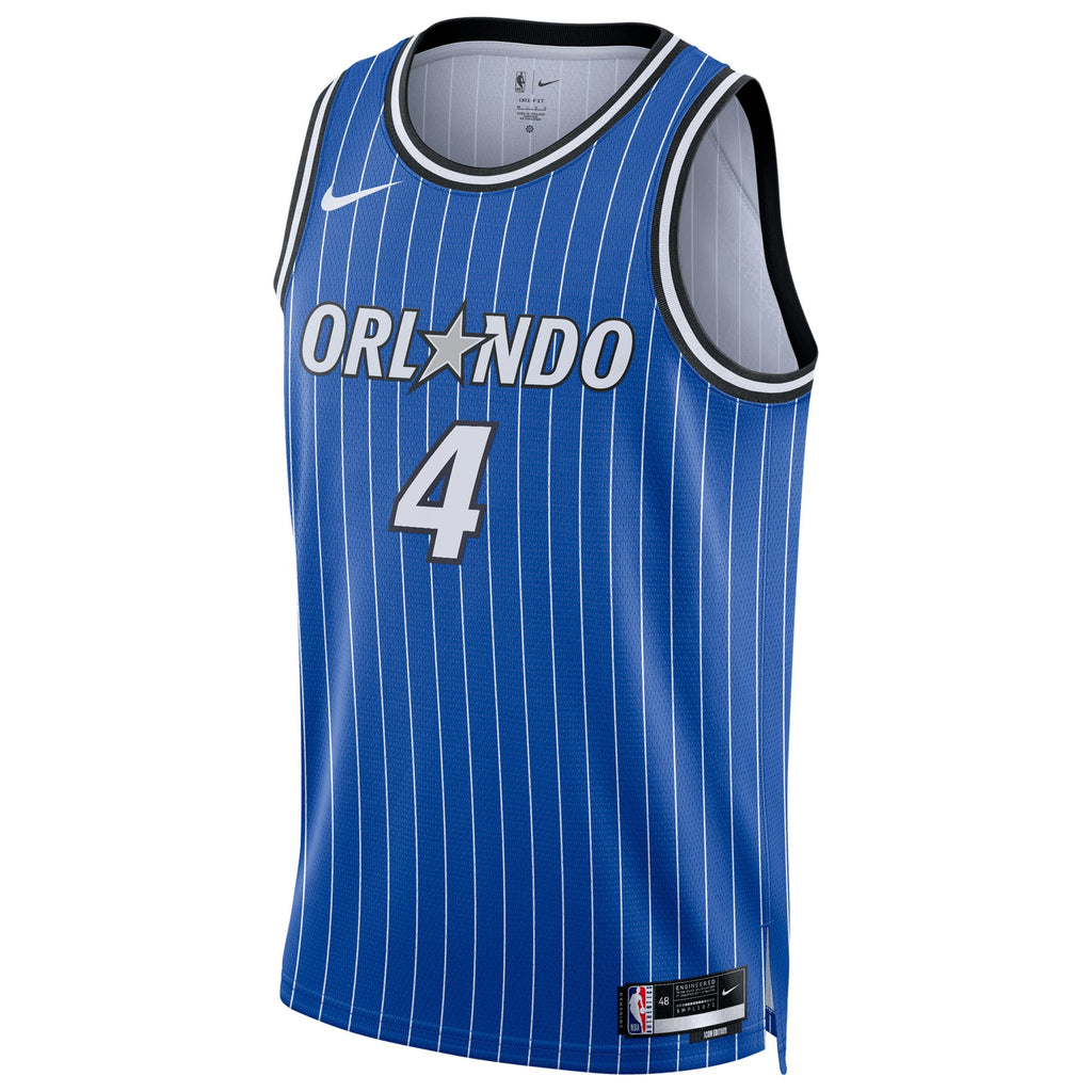 Unisex Jalen Suggs Orlando Magic Replica Icon Edition Swingman NBA Basketball Jersey - Blue - view 3