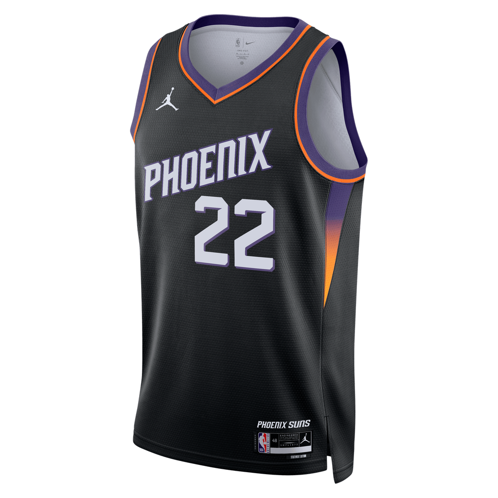 Unisex Miles Bridges Phoenix Suns Statement Edition NBA Basketball Jersey - Black - view 3