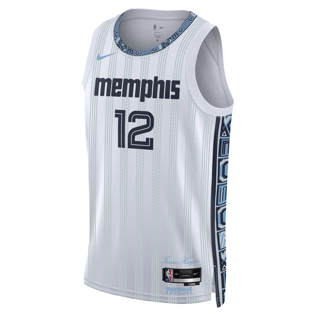 Unisex Ja Morant Memphis Grizzlies 2025/26 City Edition Swingman NBA Basketball Jersey - Gray - view 3