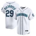 Men's Seattle Mariners Cal Raleigh White Home Limited MLB Baseball Jersey - view 1