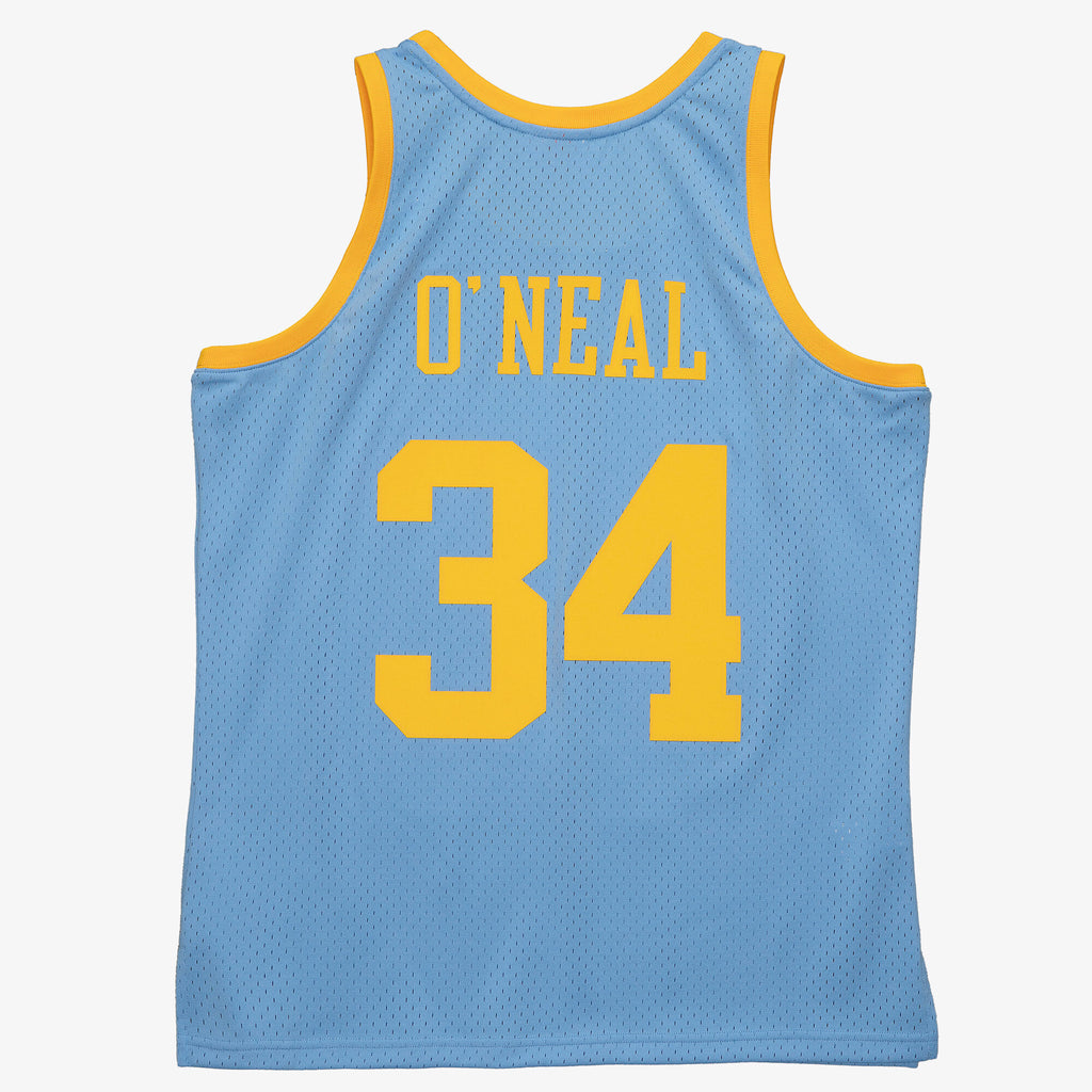 Men's Los Angeles Lakers Swingman NBA Basketball Jersey Shaquille O'Neal 2001-02 - view 3