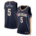 Unisex Dejounte Murray New Orleans Pelicans Icon Edition Swingman NBA Basketball Jersey - Navy - view 1