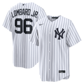 Men's New York Yankees George Lombard Jr. White Home Replica MLB Baseball Jersey - view 1