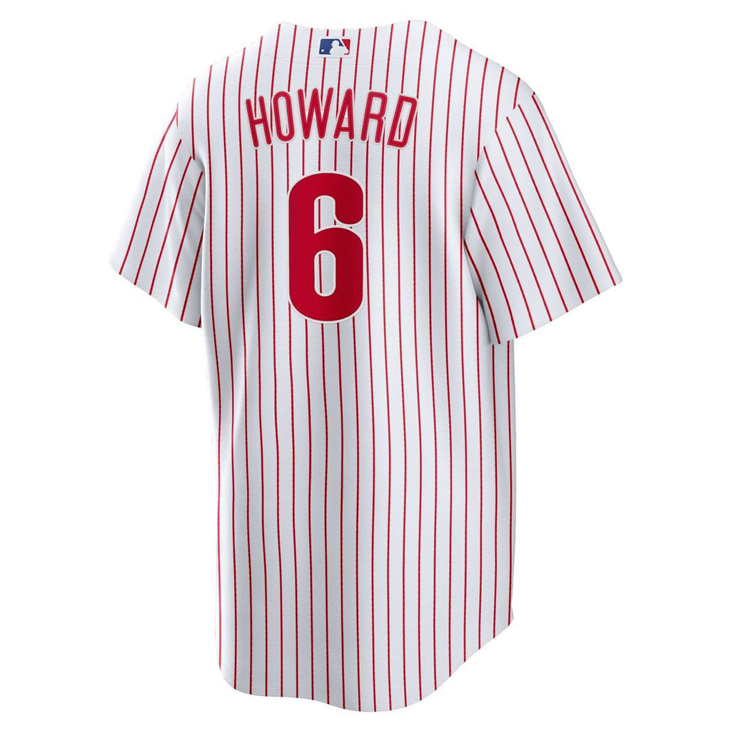 Men's Philadelphia Phillies Ryan Howard White Replica MLB Baseball Jersey - view 3