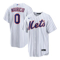 Men's New York Mets Ronny Mauricio White Home Replica MLB Baseball Jersey - view 1
