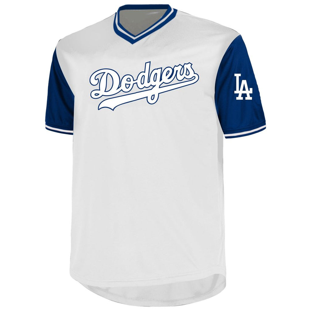 Men's Los Angeles Dodgers Mookie Betts White Big & Tall Name & Number MLB Baseball Jersey - view 2