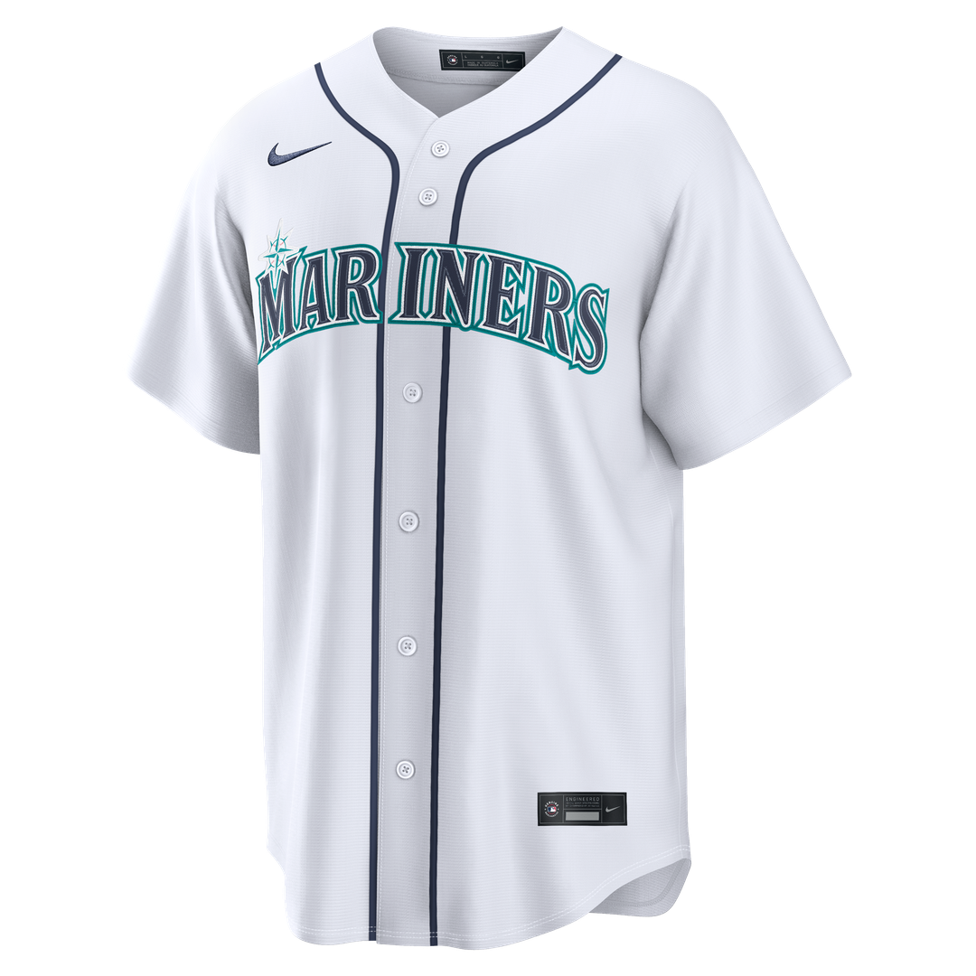 Men's Seattle Mariners Kade Anderson White Home Replica MLB Baseball Jersey - view 3