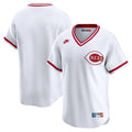 Men's Cincinnati Reds White Cooperstown Collection Limited MLB Baseball Jersey - view 1