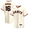 Men's San Francisco Giants Rafael Devers White Home Replica MLB Baseball Jersey - view 1