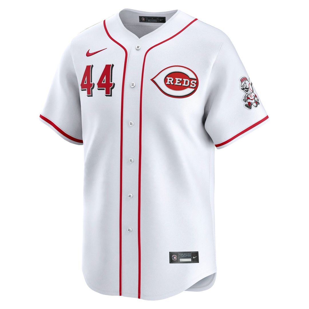 Men's Cincinnati Reds Elly De La Cruz White Home Limited MLB Baseball Jersey - view 17