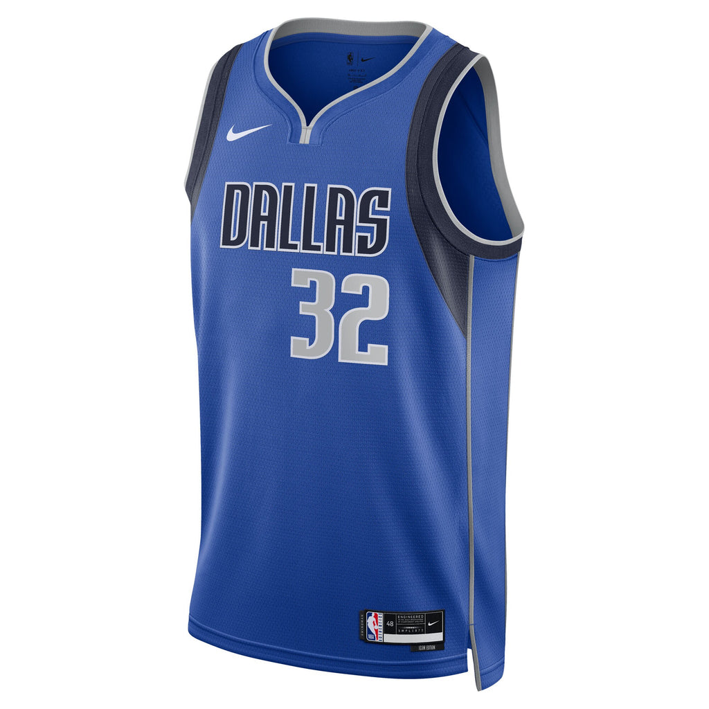 Unisex Cooper Flagg Dallas Mavericks Icon Edition Swingman Jersey NBA 2025 First Round Draft Pick - Blue - view 3