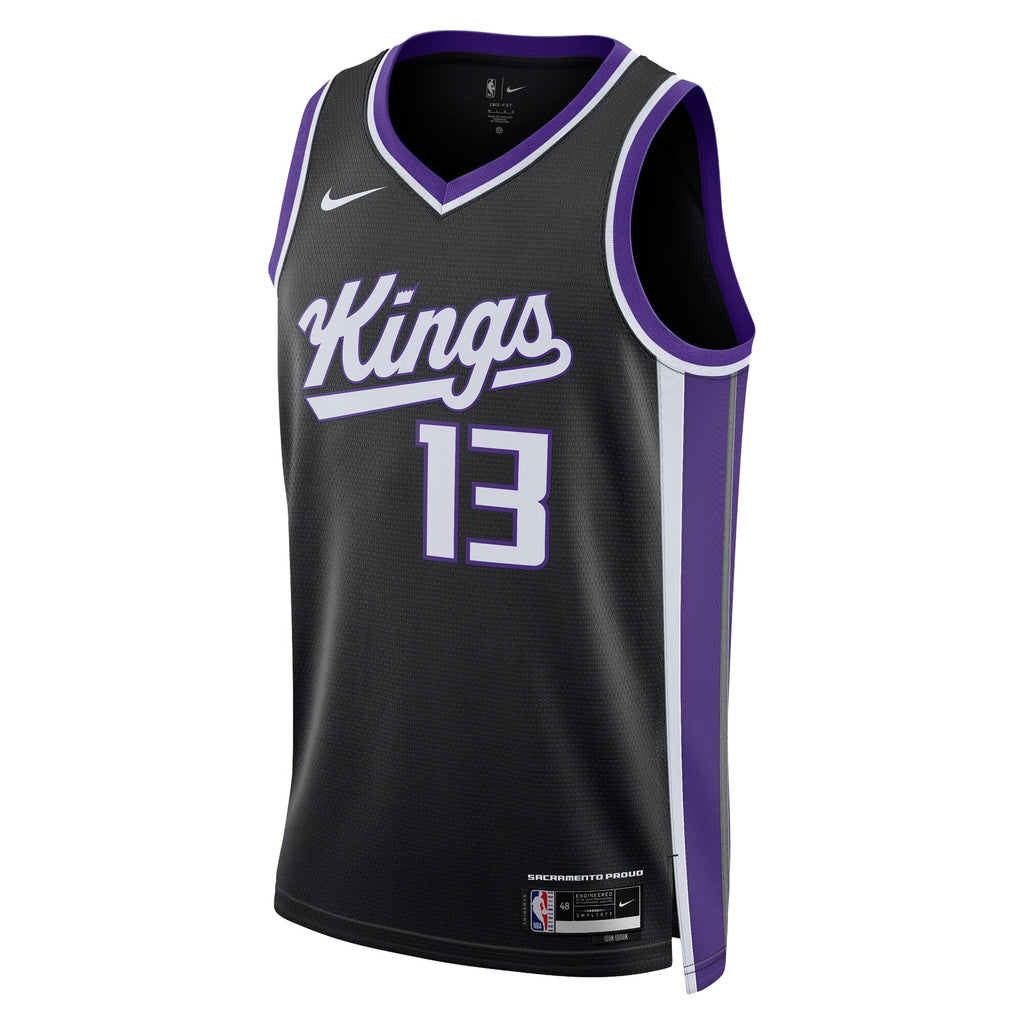 Unisex Keegan Murray Sacramento Kings Icon Edition Swingman NBA Basketball Jersey - Black - view 3