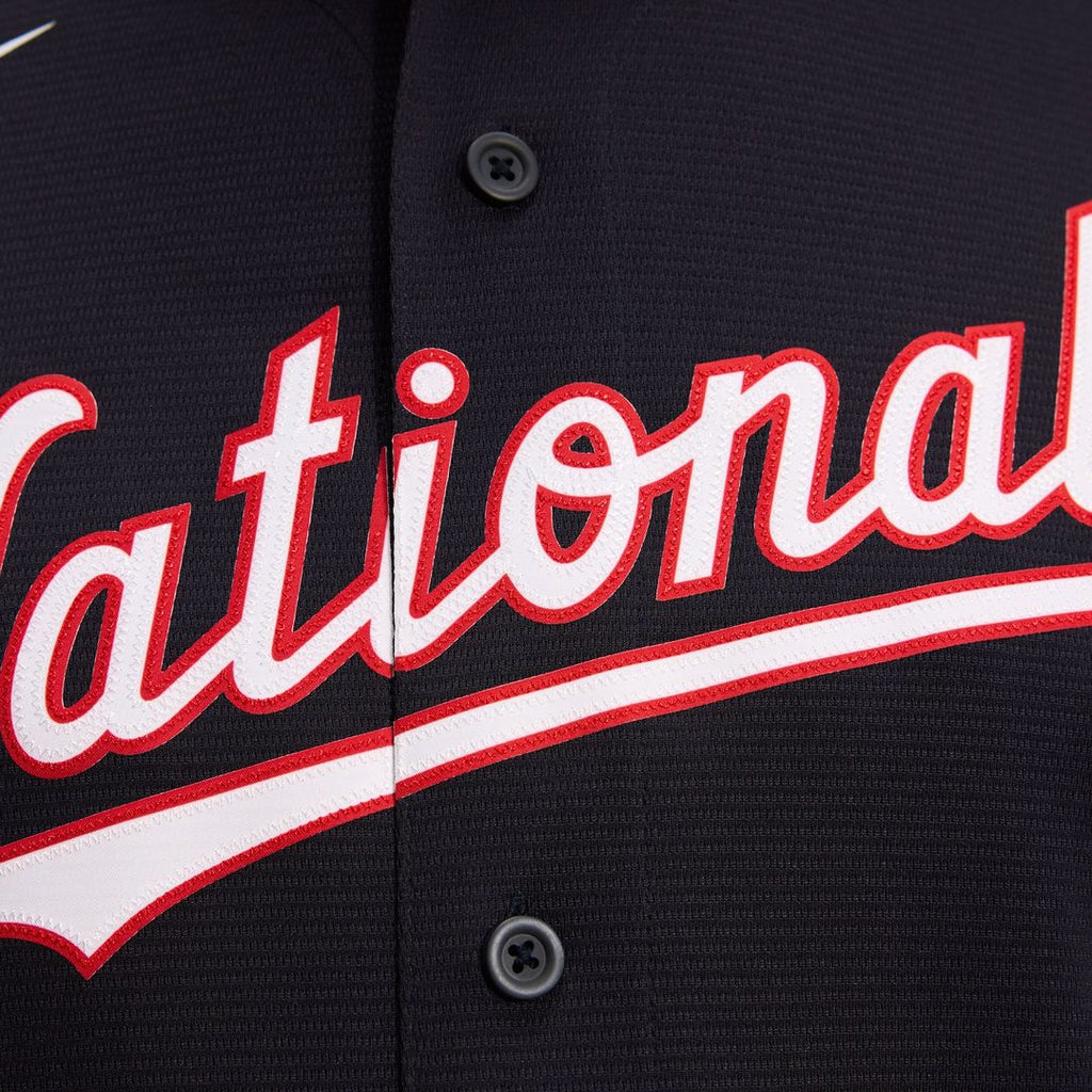 Men's Washington Nationals Dylan Crews Navy Alternate Replica MLB Baseball Jersey - view 12
