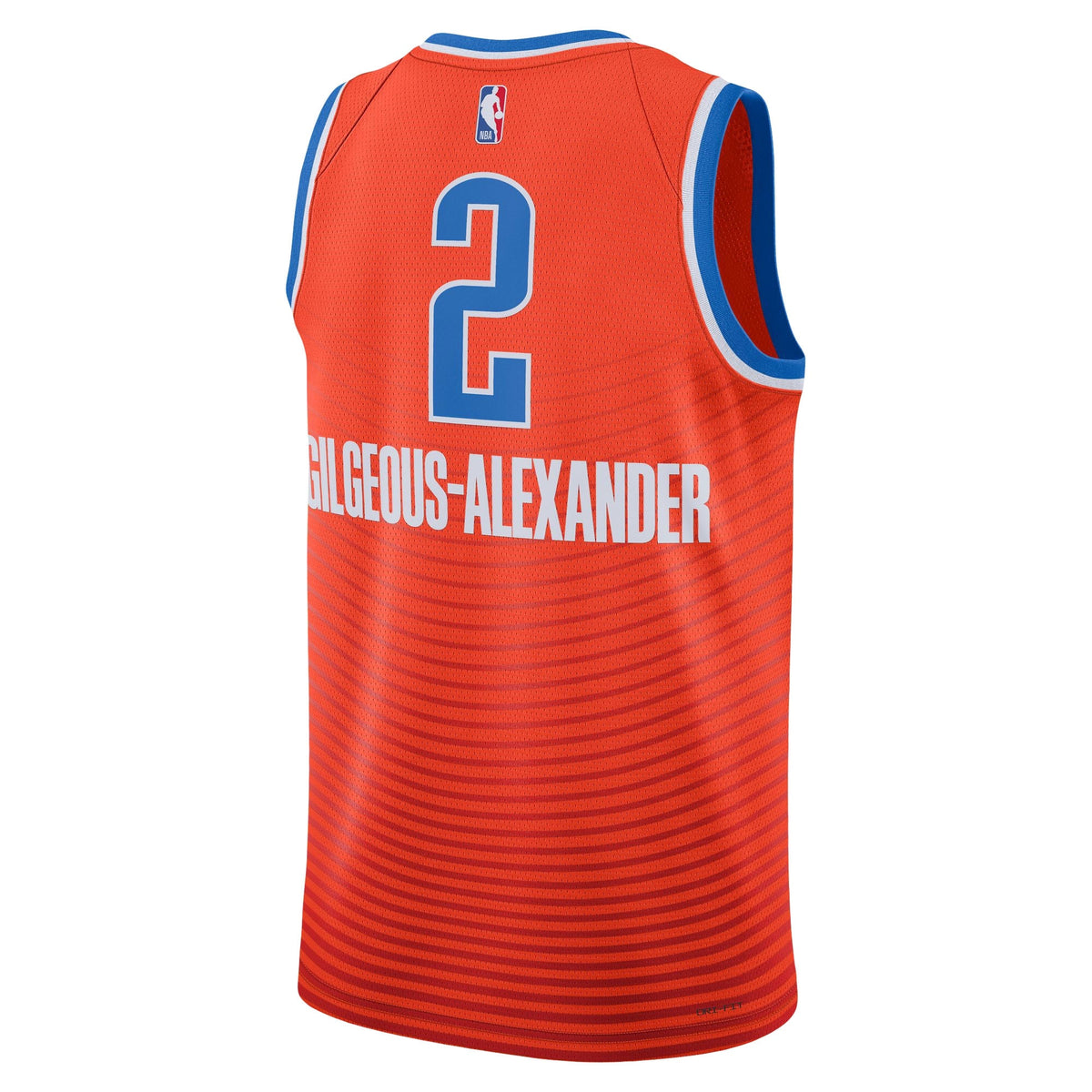 Unisex Oklahoma City Thunder Replica Statement Swingman NBA Basketball Jersey - Shai Gilgeous-Alexander - view 4