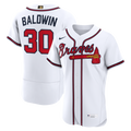 Men's Atlanta Braves Drake Baldwin White MLB Awards Jersey - view 4