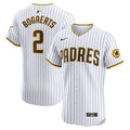 Men's San Diego Padres Xander Bogaerts White Home Elite MLB Baseball Jersey - view 1