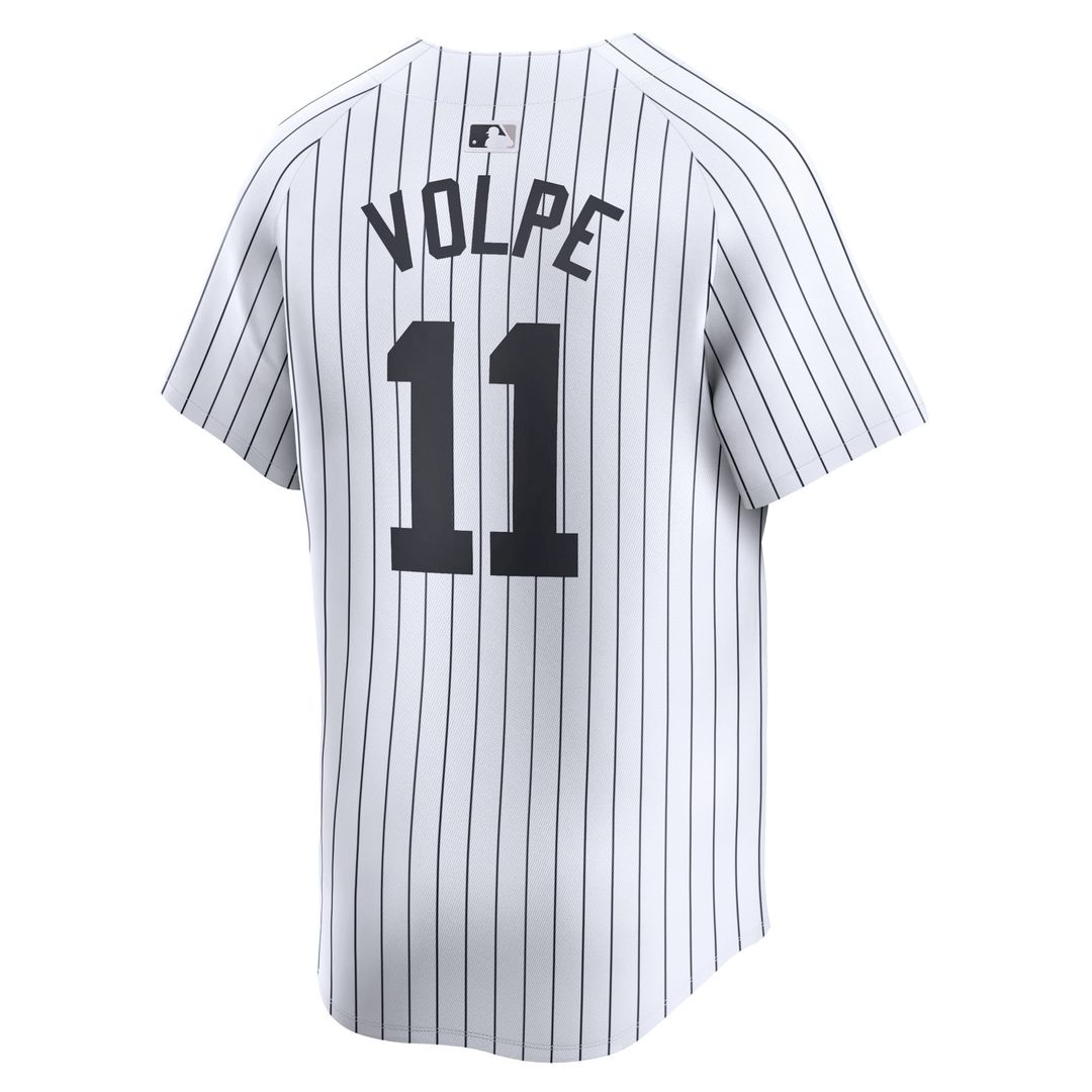 Men's New York Yankees Anthony Volpe Gray Away Limited MLB Baseball Jersey - view 9